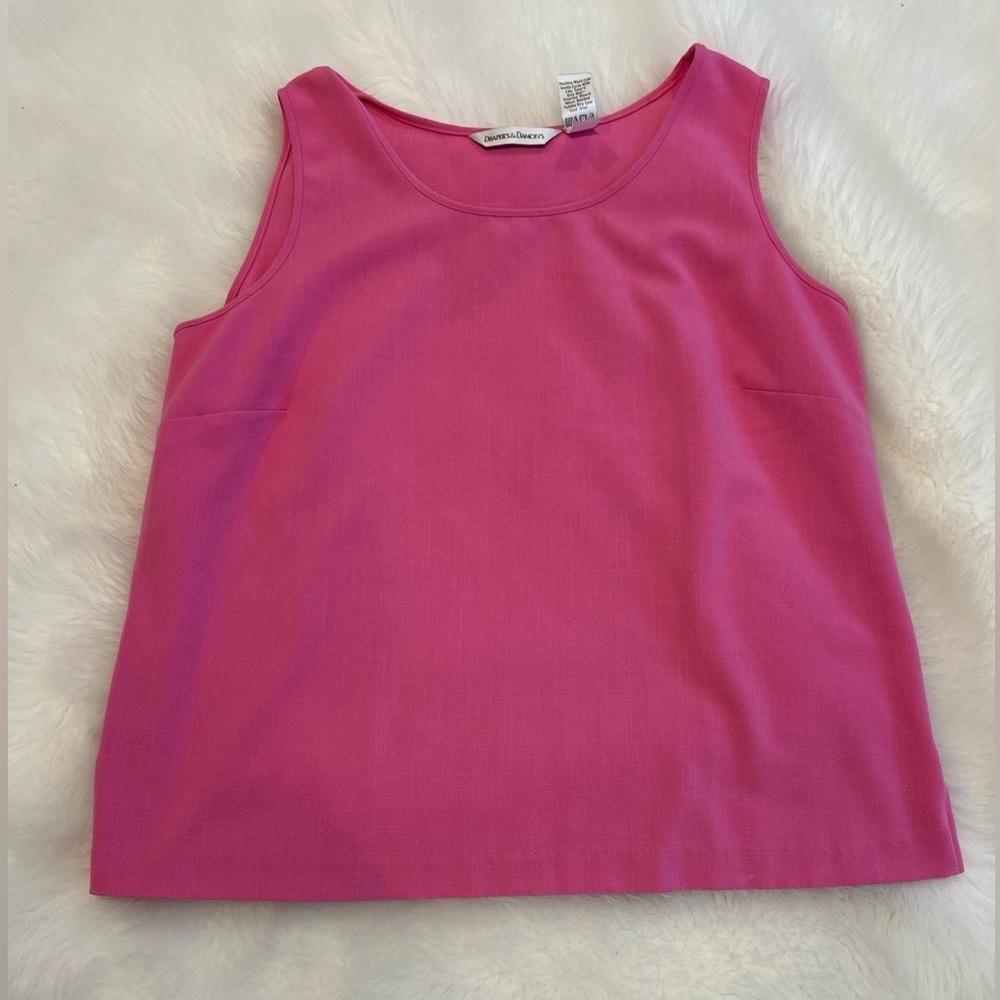 Look-Of-Linen Tank Top - Picture 4 of 7